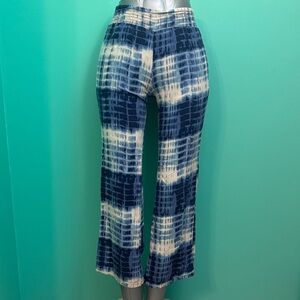 Rue21 Blue and White tye dye so soft Pants